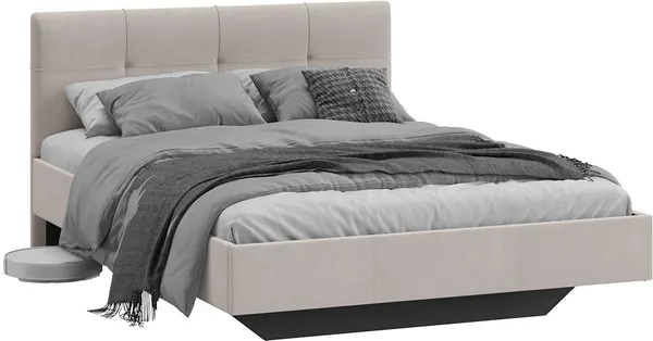 Полуторная кровать ТриЯ Элис с мягкой обивкой Тип 1 140x200 Исп.2 - фото