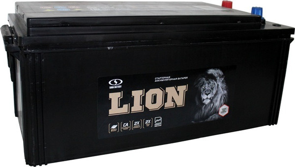 Автомобильный аккумулятор LioN (3) 1 000A D5 6СТ-190R / IR.D5.190.1000.R - фото