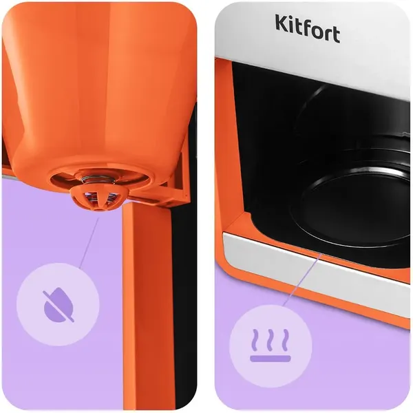Капельная кофеварка Kitfort КТ-7622