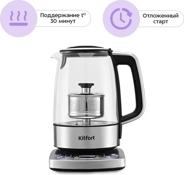 Электрочайник Kitfort КТ-8717