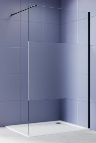 Душевая стенка Aquatek Walk in с держателем 90x200 / AQ.WI.090.3BL - фото