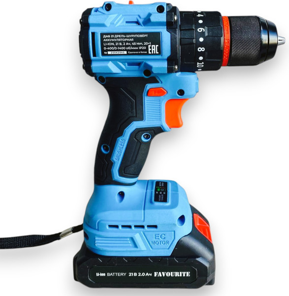 Аккумуляторная дрель-шуруповерт Favourite ДАБ 21 / 303802102