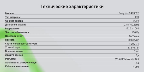 Монитор Digma Progress 24P302F