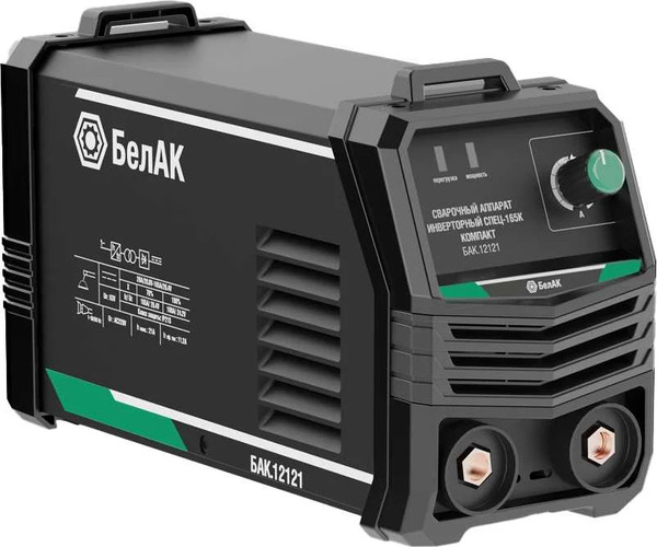 Инвертор сварочный БелАК ХРОМ-165К БАК.12121