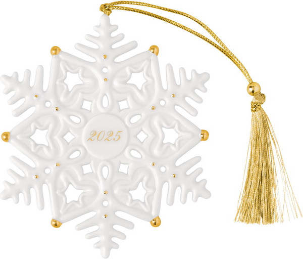 Елочная игрушка Villeroy & Boch Снежинка Christmas Classics / 14-8675-4354 - фото