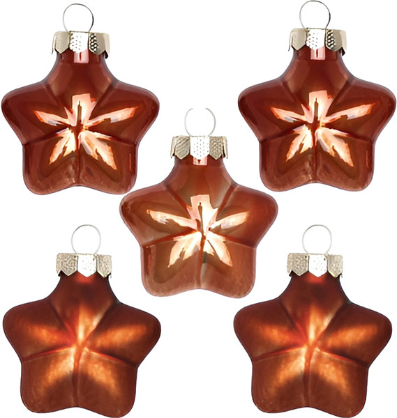 Набор елочных игрушек Inge's Christmas Graceful Glamour Звезды / 16408P047 - фото