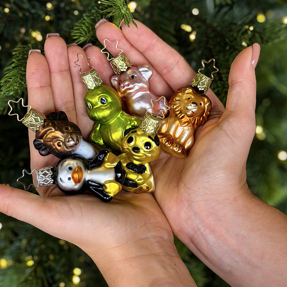 Елочная игрушка Inge's Christmas Miniatures Северный олень Руперт / 10060S022