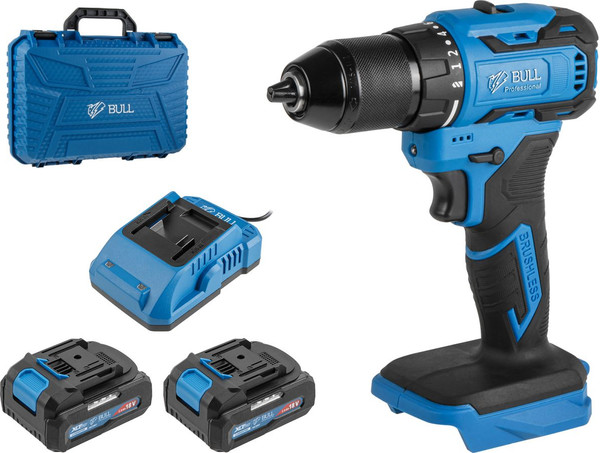 Профессиональная дрель-шуруповерт Bull SR 1804 R-series / 2329056 - фото