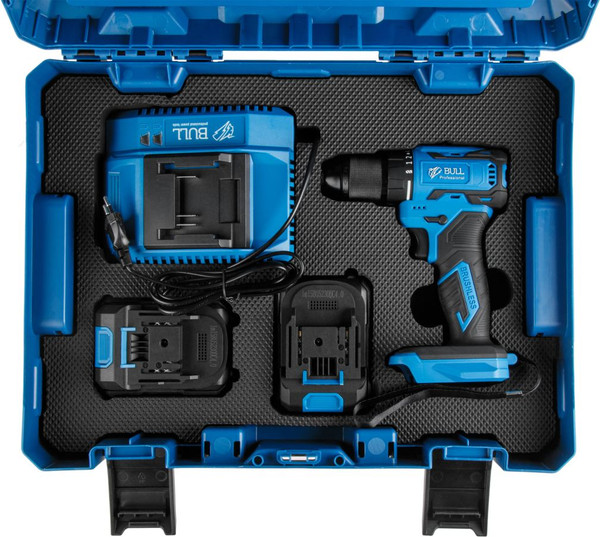 Профессиональная дрель-шуруповерт Bull SR 1804 R-series Xcase / 2329057