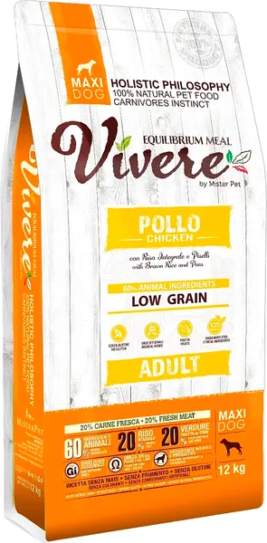 Сухой корм для собак Vivere Maxi Adult Chicken - фото