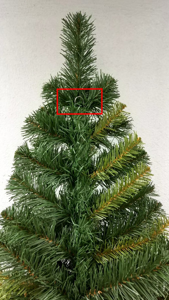 Ель искусственная Ели Пенери 90см настенная E1909