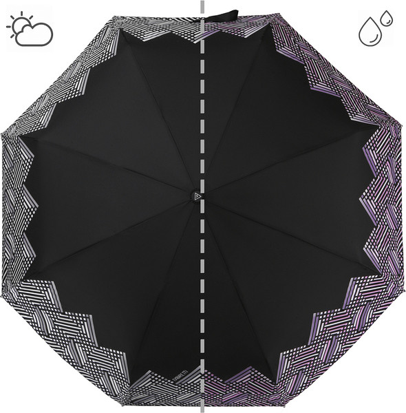 Зонт складной Fabretti UFW0015-5 - фото