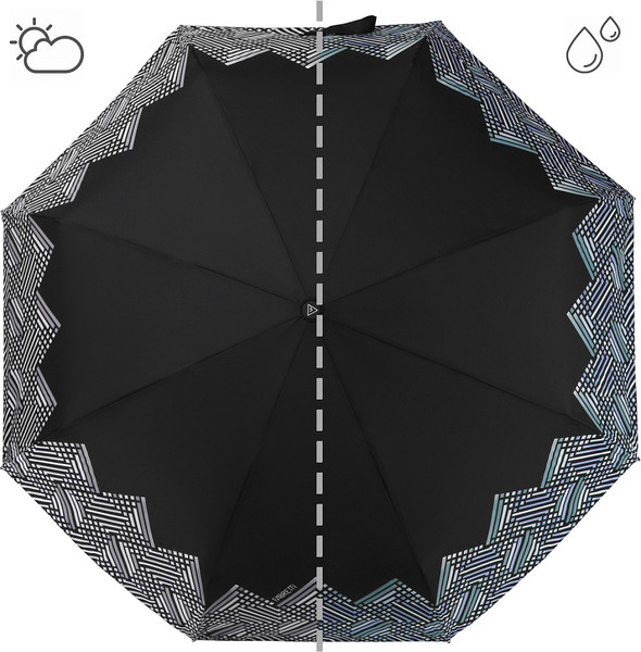 Зонт складной Fabretti UFW0015-9 - фото