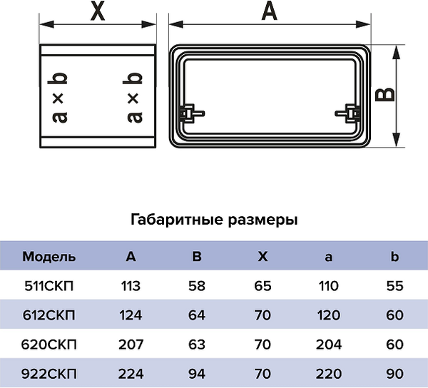 Соединитель воздуховода Storm 92SKP