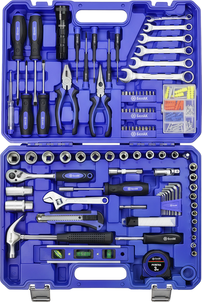 Универсальный набор инструментов БелАК Профи БАК07045  - фото