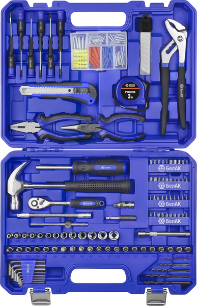 Универсальный набор инструментов БелАК Профи БАК07046 - фото