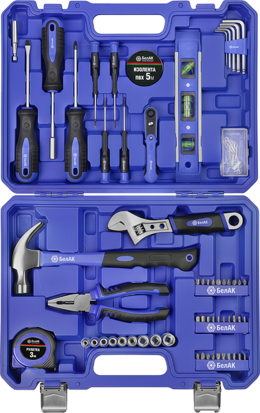 Универсальный набор инструментов БелАК Профи БАК07047 - фото
