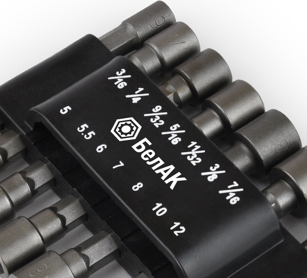 Набор головок слесарных БелАК БАК07053