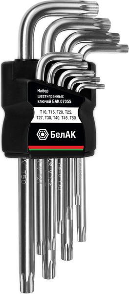 Набор ключей БелАК Torx БАК07055