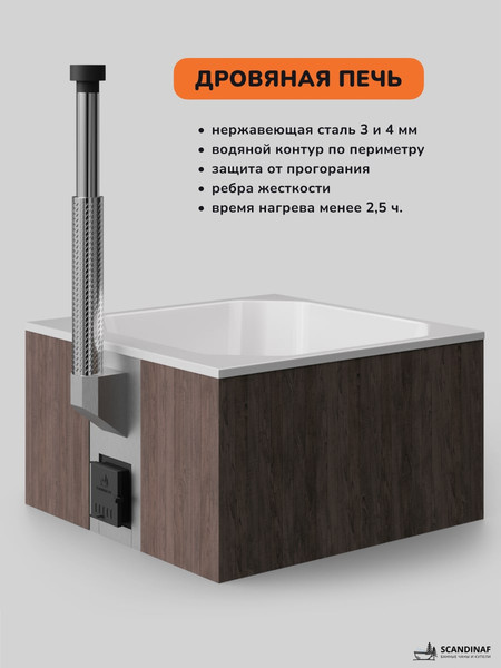 Купель SCANDINAF Thermal 200BW