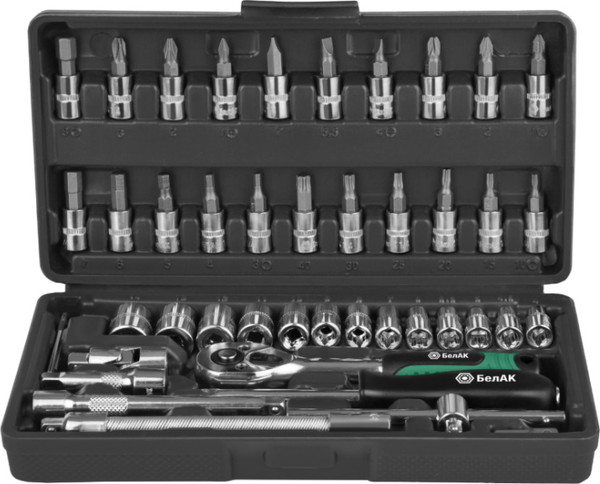 Универсальный набор инструментов БелАК Хром БАК07075 - фото