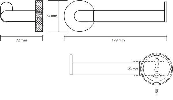 Держатель для туалетной бумаги Bemeta 166212032