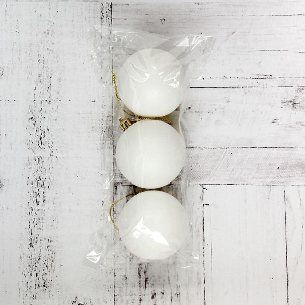 Набор шаров новогодних Зимнее волшебство Матовый / 4298864