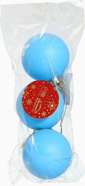 Набор шаров новогодних Зимнее волшебство Матовый / 4298871