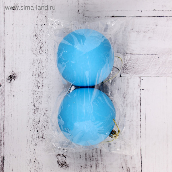 Набор шаров новогодних Зимнее волшебство Матовый / 4298880