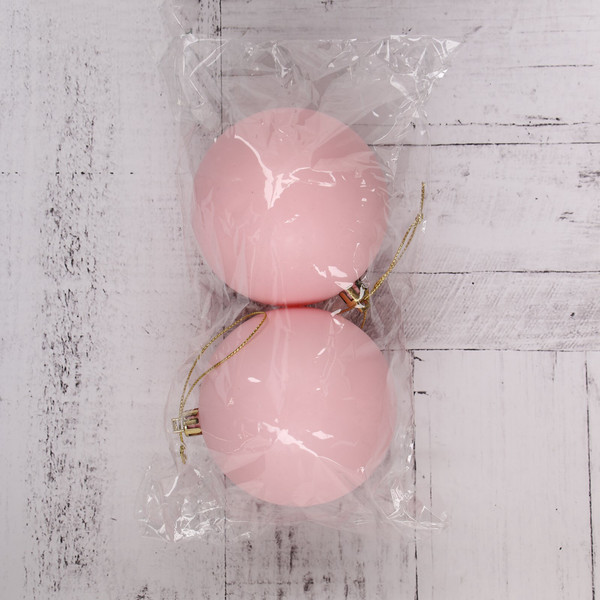 Набор шаров новогодних Зимнее волшебство Матовый / 4298875