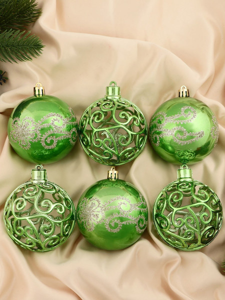 Набор шаров новогодних Зимнее волшебство Эстер / 9510515