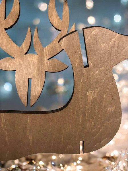 Фигура новогодняя ОМурМебель Олень 48см