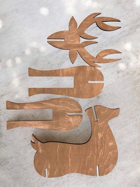 Фигура новогодняя ОМурМебель Олень 48см