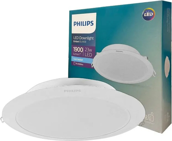 Точечный светильник Philips Eridani DL190B LED6 D100 7W 865 WH / 929003281207