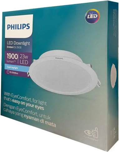 Точечный светильник Philips Eridani DL190B LED6 D100 7W 865 WH / 929003281207