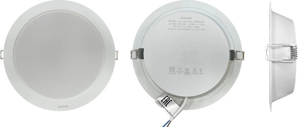 Точечный светильник Philips Eridani DL190B LED8 D125 10W 865 WH / 929003281507