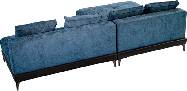 Диван угловой Mio Tesoro Римини Ри-4УСнр-0ПД JH3565-17