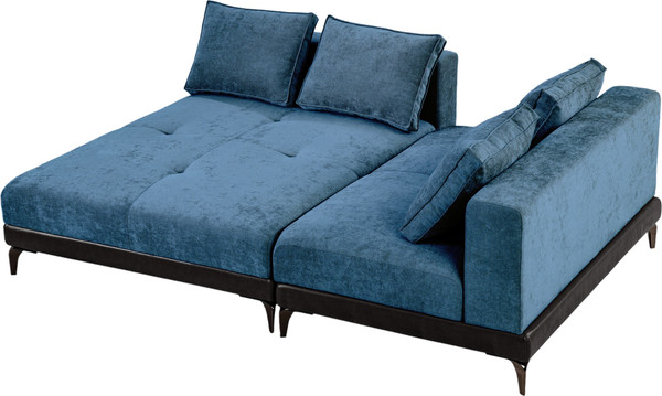 Диван угловой Mio Tesoro Римини Ри-4УСнр-0ПД JH3565-17