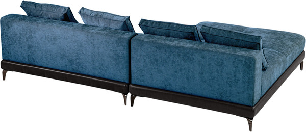 Диван угловой Mio Tesoro Римини Ри-4УСнр-0ПД JH3565-17