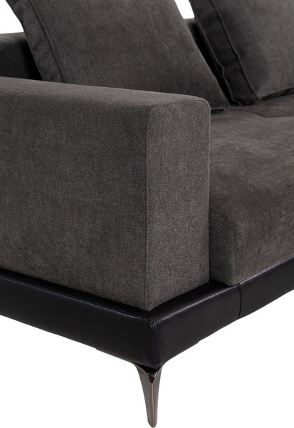 Диван угловой Mio Tesoro Римини Ри-4УСнр-1ПД