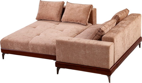 Диван угловой Mio Tesoro Римини Ри-4УСнр-1ПД