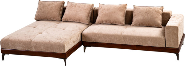 Диван угловой Mio Tesoro Римини Ри-4УСнр-1ПД