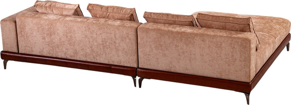 Диван угловой Mio Tesoro Римини Ри-4УСнр-1ПД