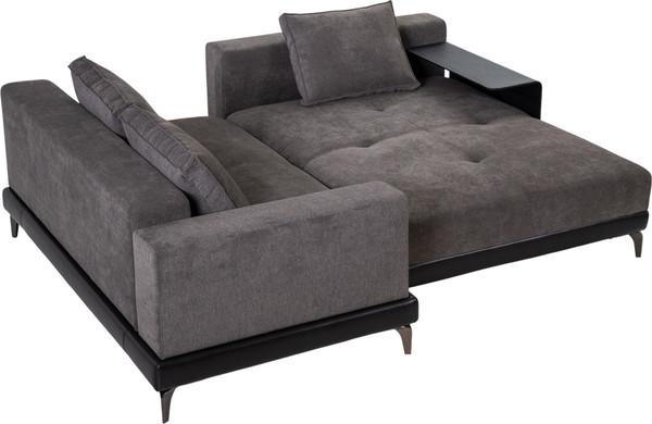 Диван угловой Mio Tesoro Римини Ри-4УСнр-1ПД СтМ