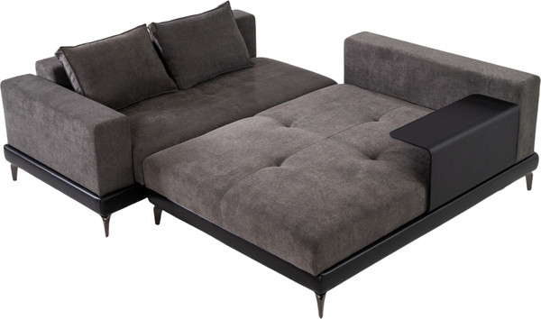 Диван угловой Mio Tesoro Римини Ри-4УСнр-1ПД СтМ