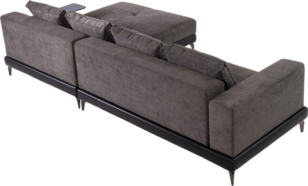 Диван угловой Mio Tesoro Римини Ри-4УСнр-1ПД СтМ