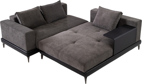 Диван угловой Mio Tesoro Римини Ри-4УСнр-1ПД СтМ