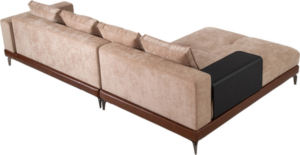 Диван угловой Mio Tesoro Римини Ри-4УСнр-1ПД+СтМ