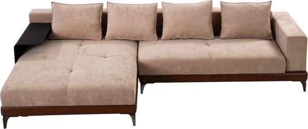 Диван угловой Mio Tesoro Римини Ри-4УСнр-1ПД+СтМ