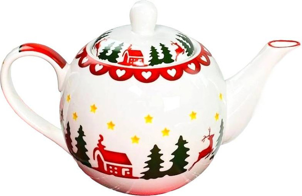 Заварочный чайник Lenardi Новый Год 164-057 - фото
